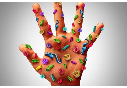 Foci lidského papilomaviru se nacházejí na rukou